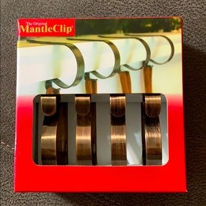 NIB The Original MantleClip Brushed Bronze